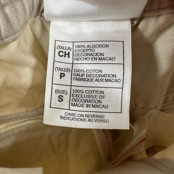 Disney Store Pants Womens‎ Small Cropped Embroidered Mickey Minnie Floral - Picture 7 of 12